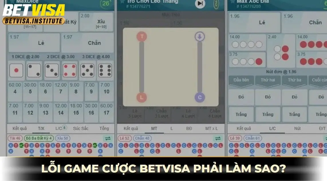 Câu hỏi thường gặp betvisa - đang chơi game bị lỗi phải làm sao