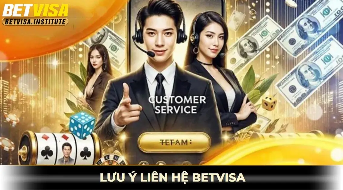 Lưu ý liên hệ betvisa